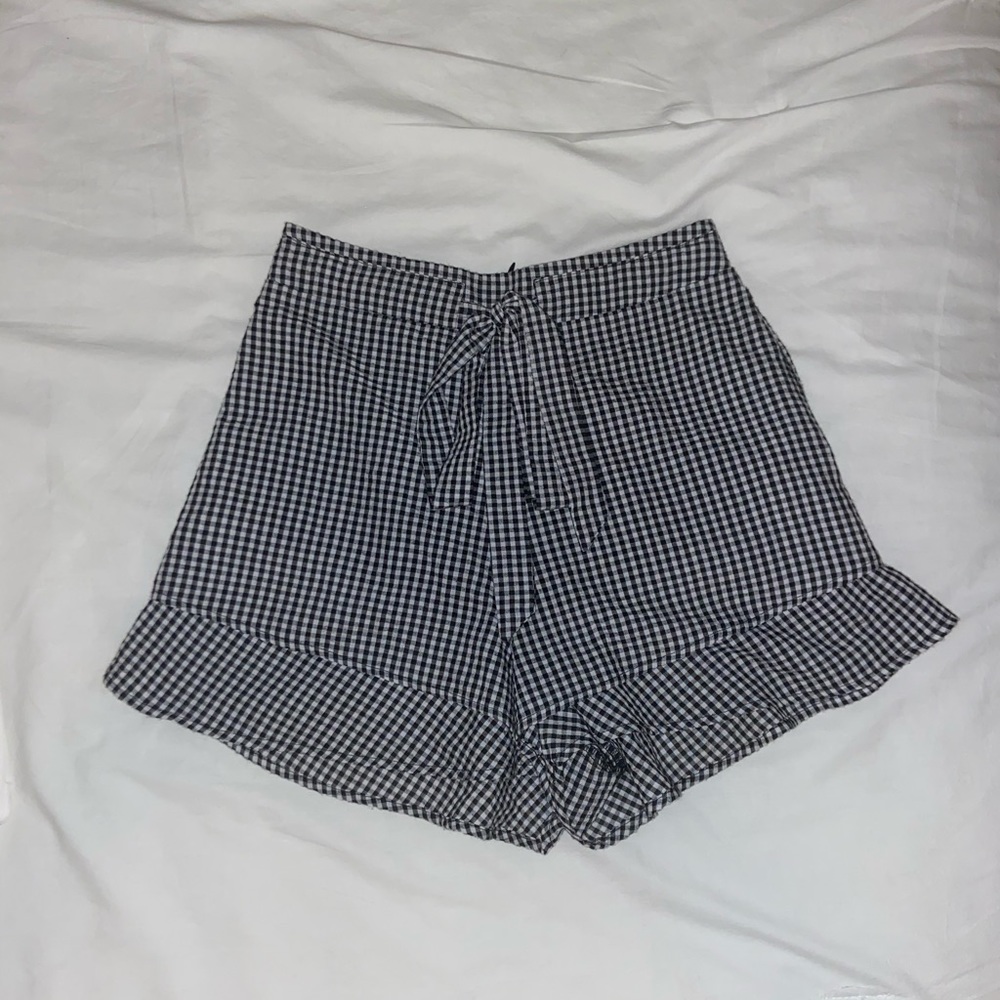 Heart loom Gingham Shorts